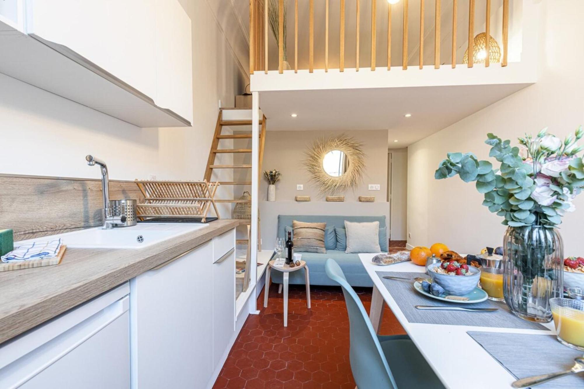 Апартаменти Prefecture 15 - Old Town Duplex 2 Doubles Beds Ніцца Екстер'єр фото